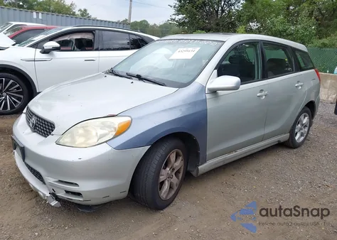 2003 Toyota Matrix Xr из США, поврежденный, VIN 2T1KR38E43C072510